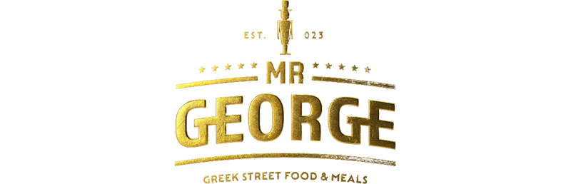 Logo Mr. George Greek Streetfood Gorinchem